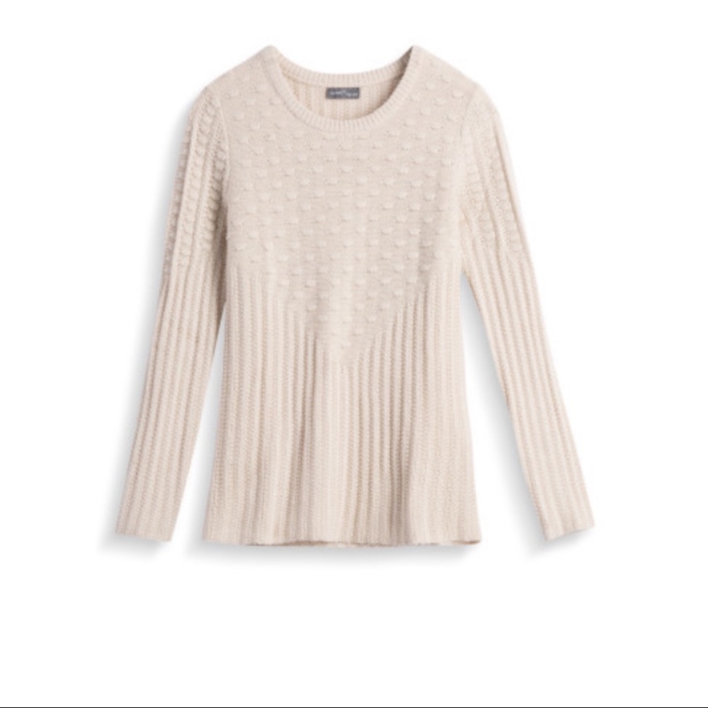41 hawthorn poppi textured pullover sweater